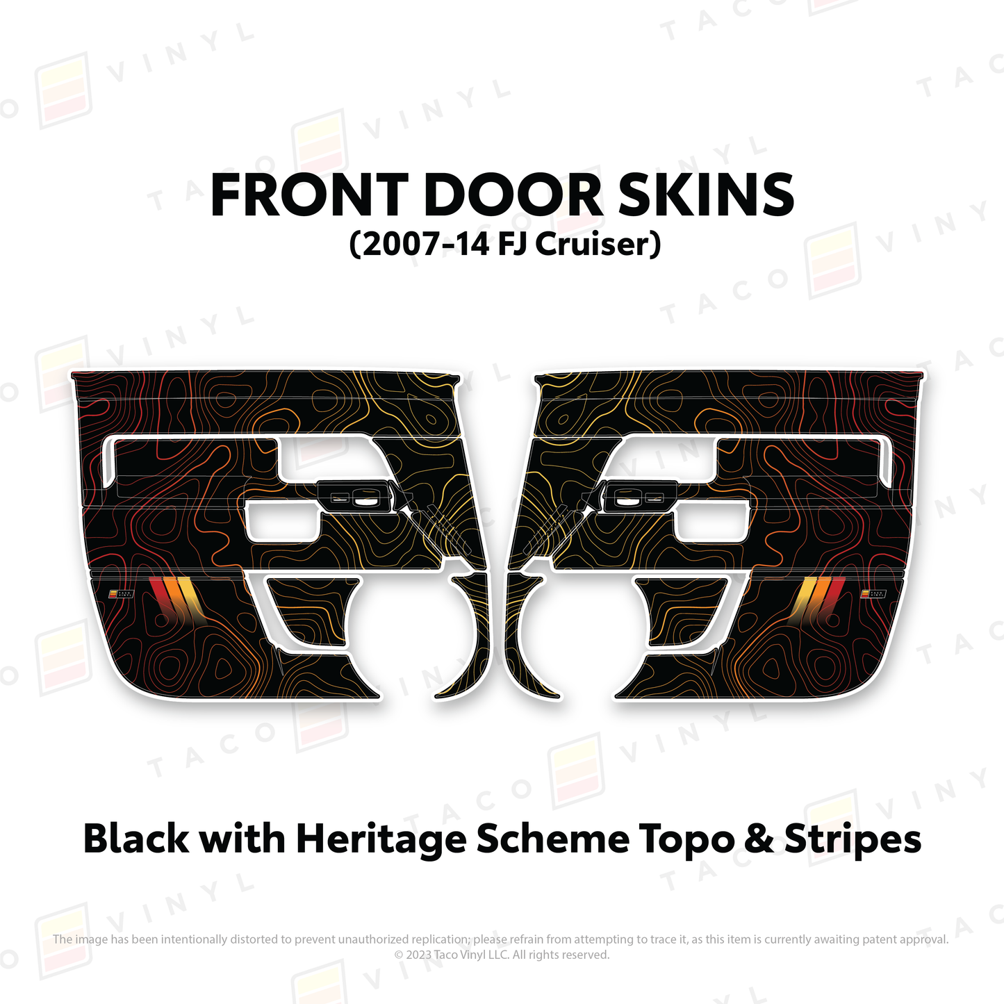 FJ Cruiser Door Skins