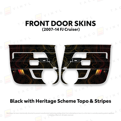 FJ Cruiser Door Skins