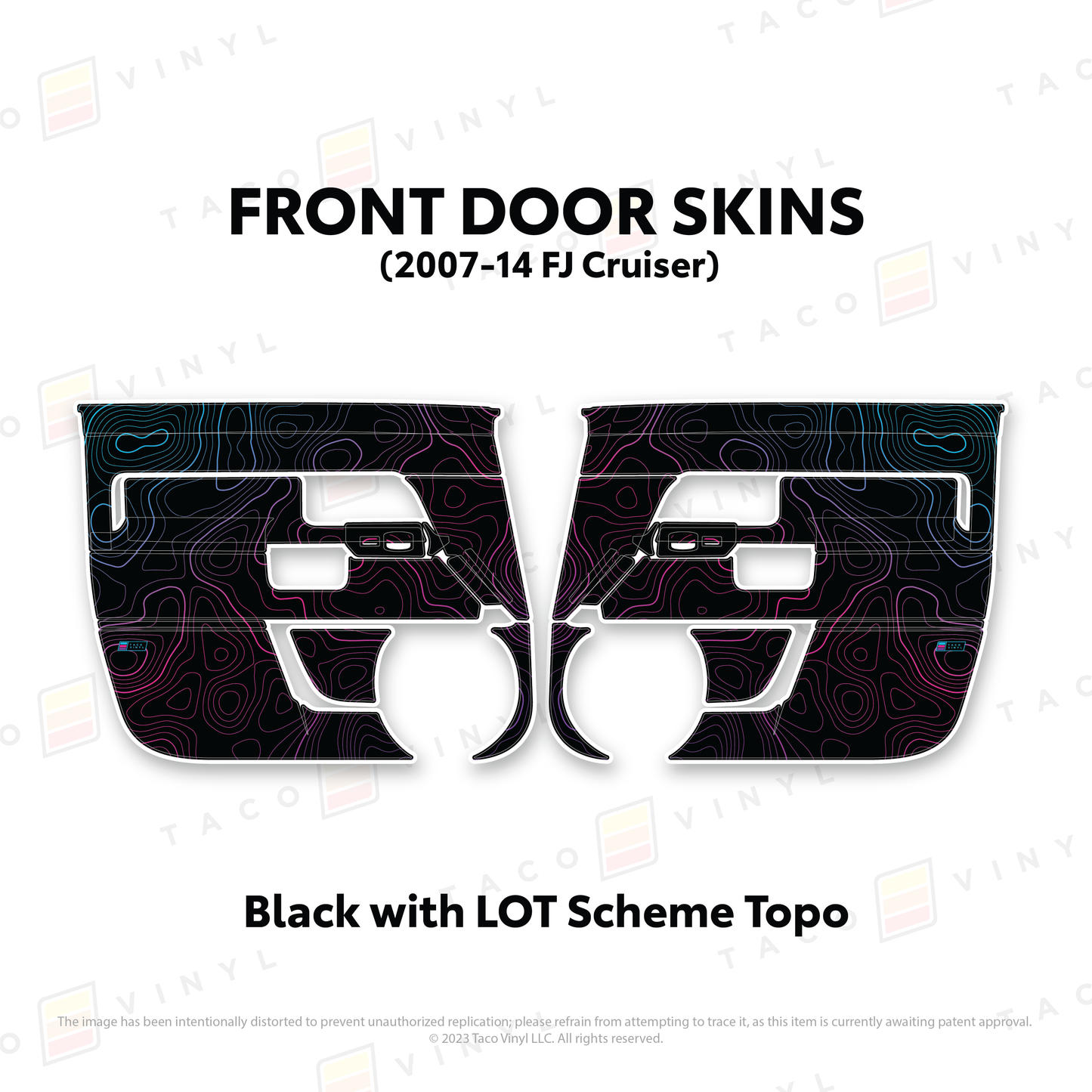 FJ Cruiser Door Skins
