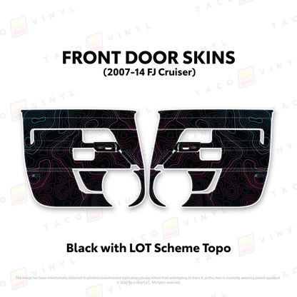 FJ Cruiser Door Skins