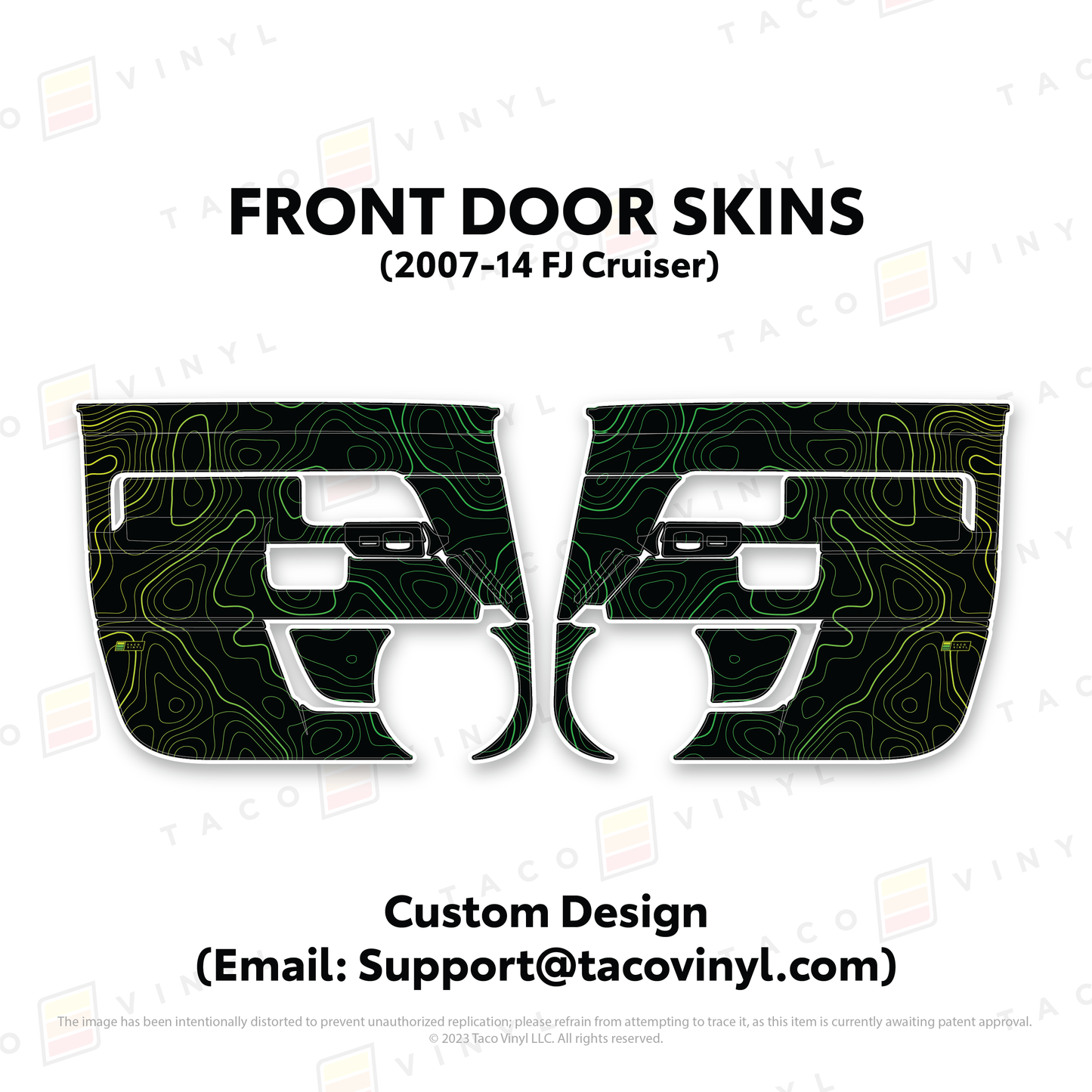 FJ Cruiser Door Skins