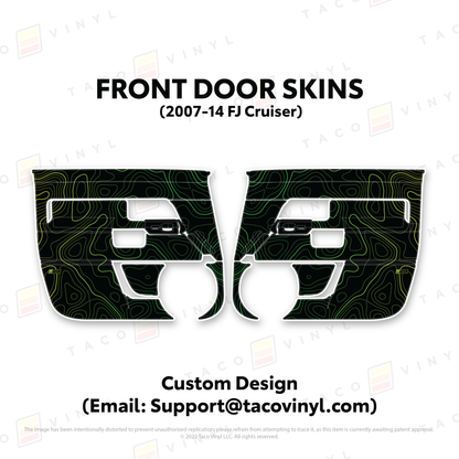 FJ Cruiser Door Skins