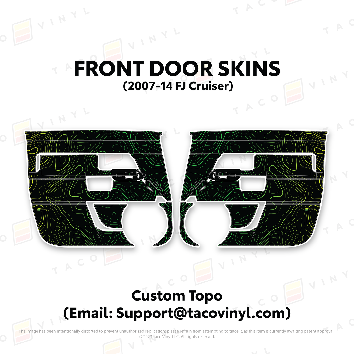 FJ Cruiser Door Skins