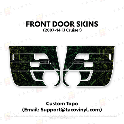 FJ Cruiser Door Skins