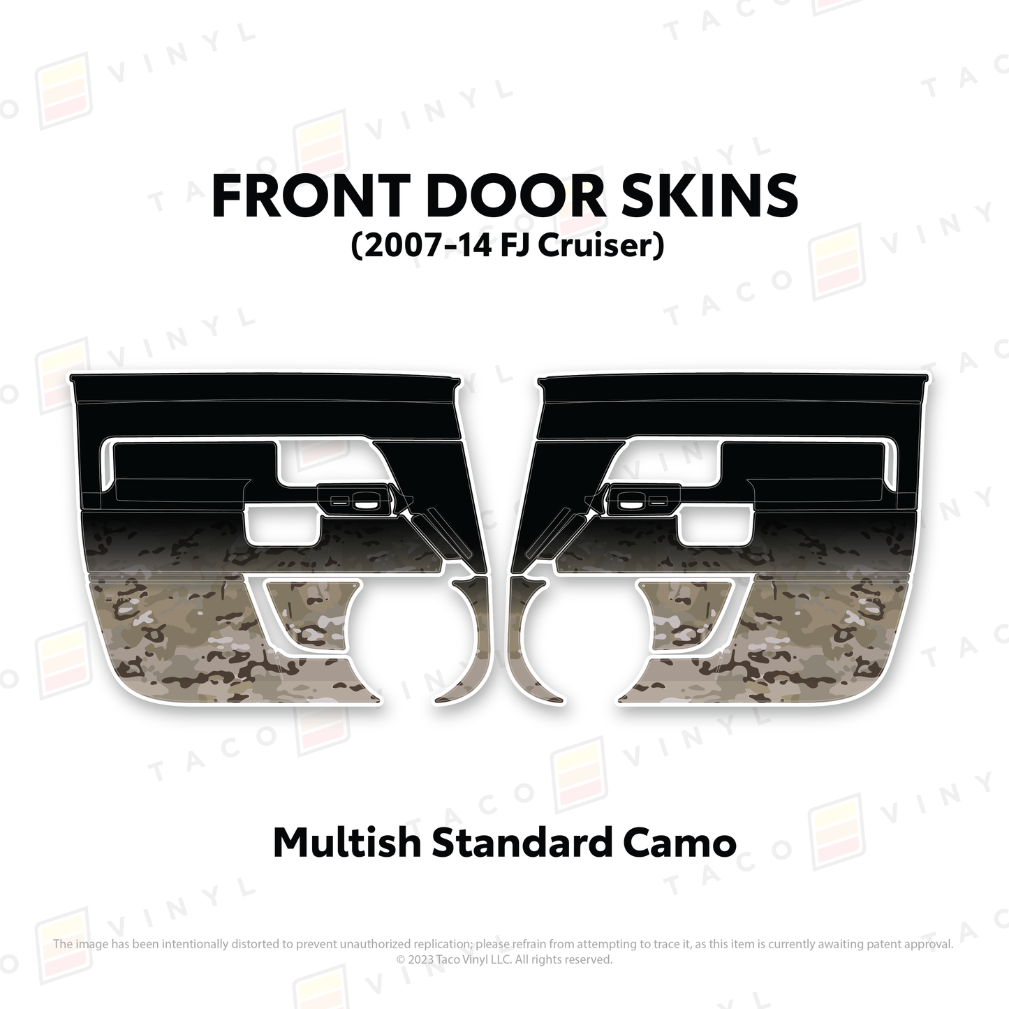 FJ Cruiser Door Skins