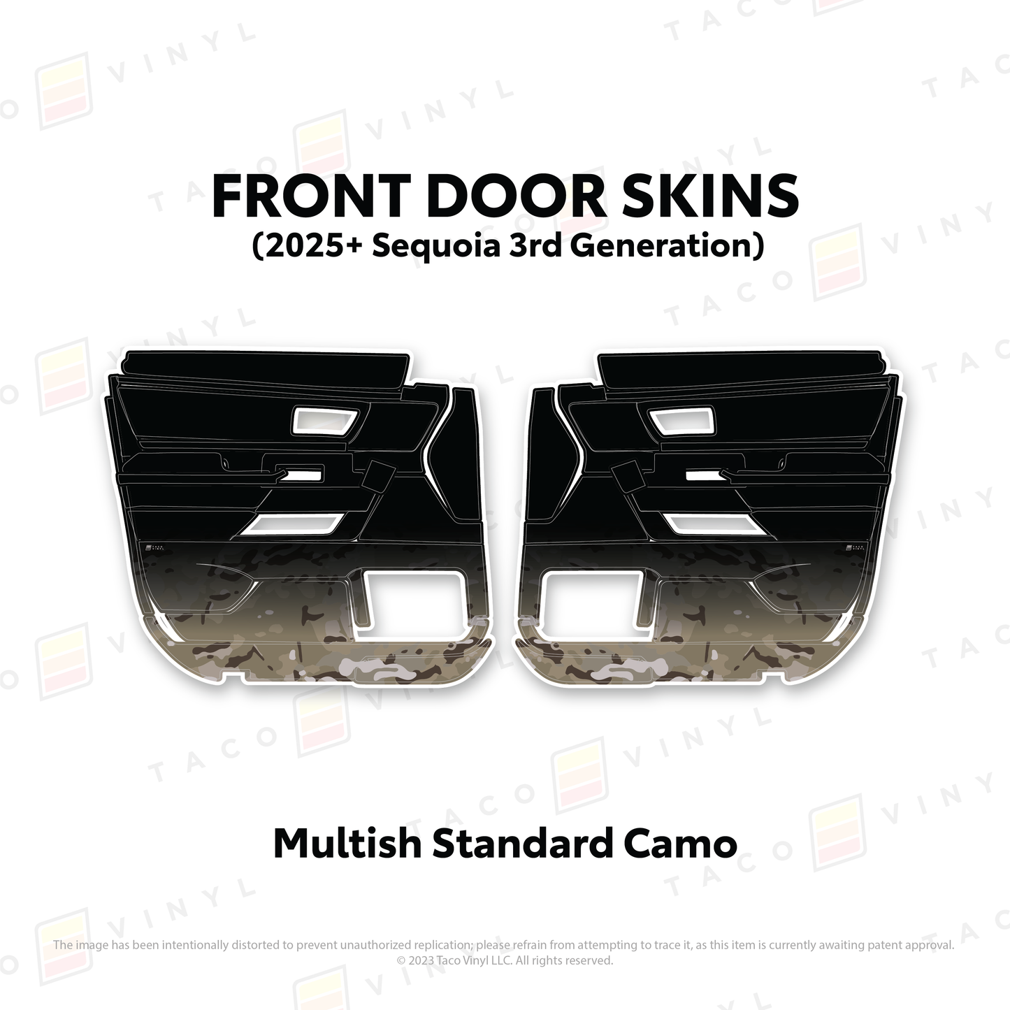 2023+ Sequoia Door Skins