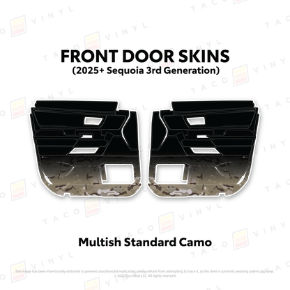 2023+ Sequoia Door Skins