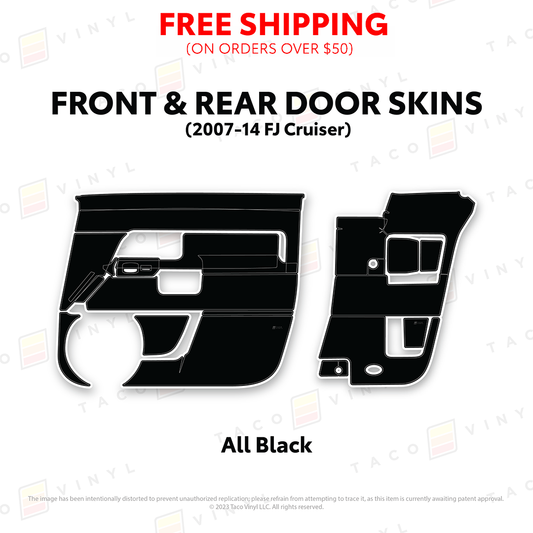 FJ Cruiser Door Skins