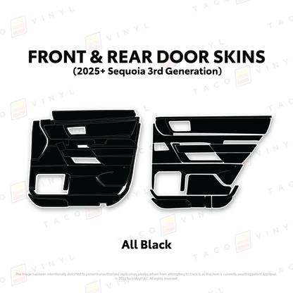 2023+ Sequoia Door Skins
