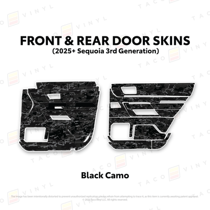 2023+ Sequoia Door Skins
