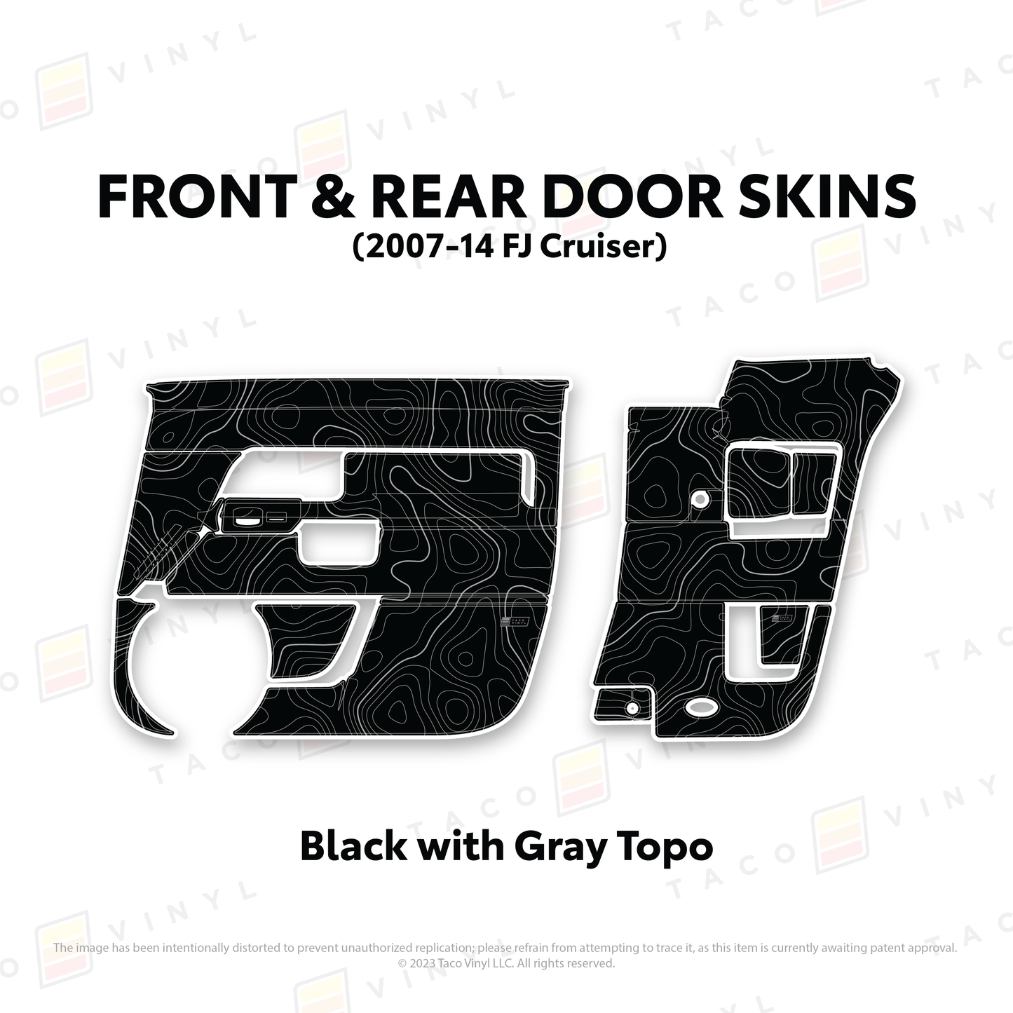 FJ Cruiser Door Skins