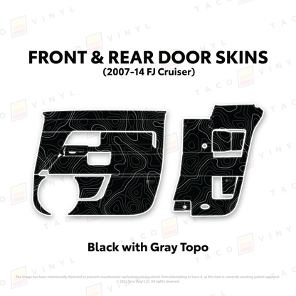 FJ Cruiser Door Skins
