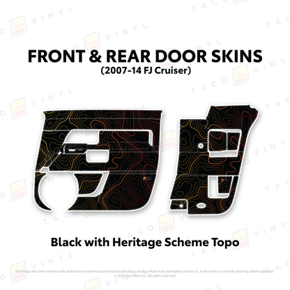 FJ Cruiser Door Skins