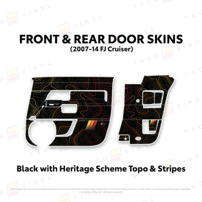 FJ Cruiser Door Skins