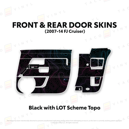 FJ Cruiser Door Skins