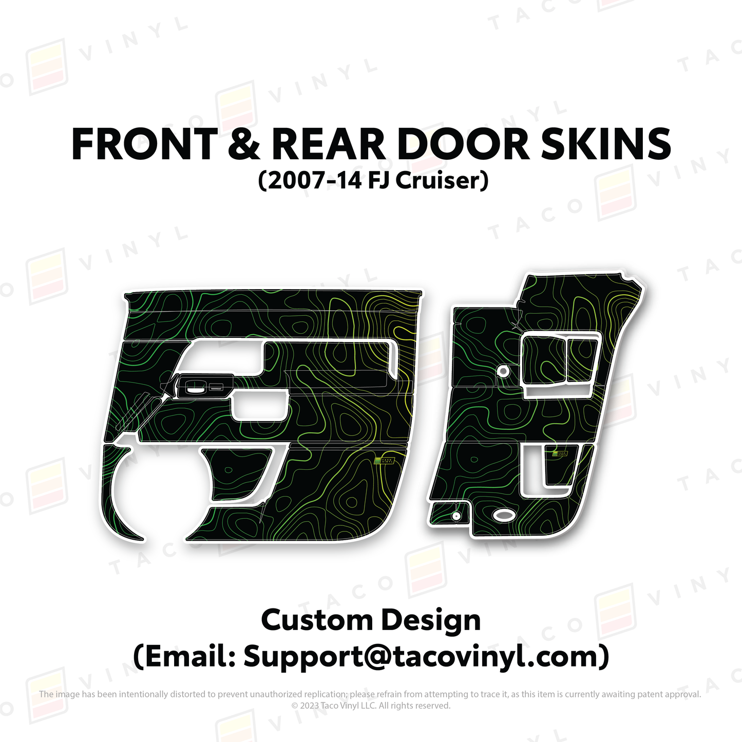 FJ Cruiser Door Skins