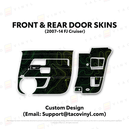 FJ Cruiser Door Skins