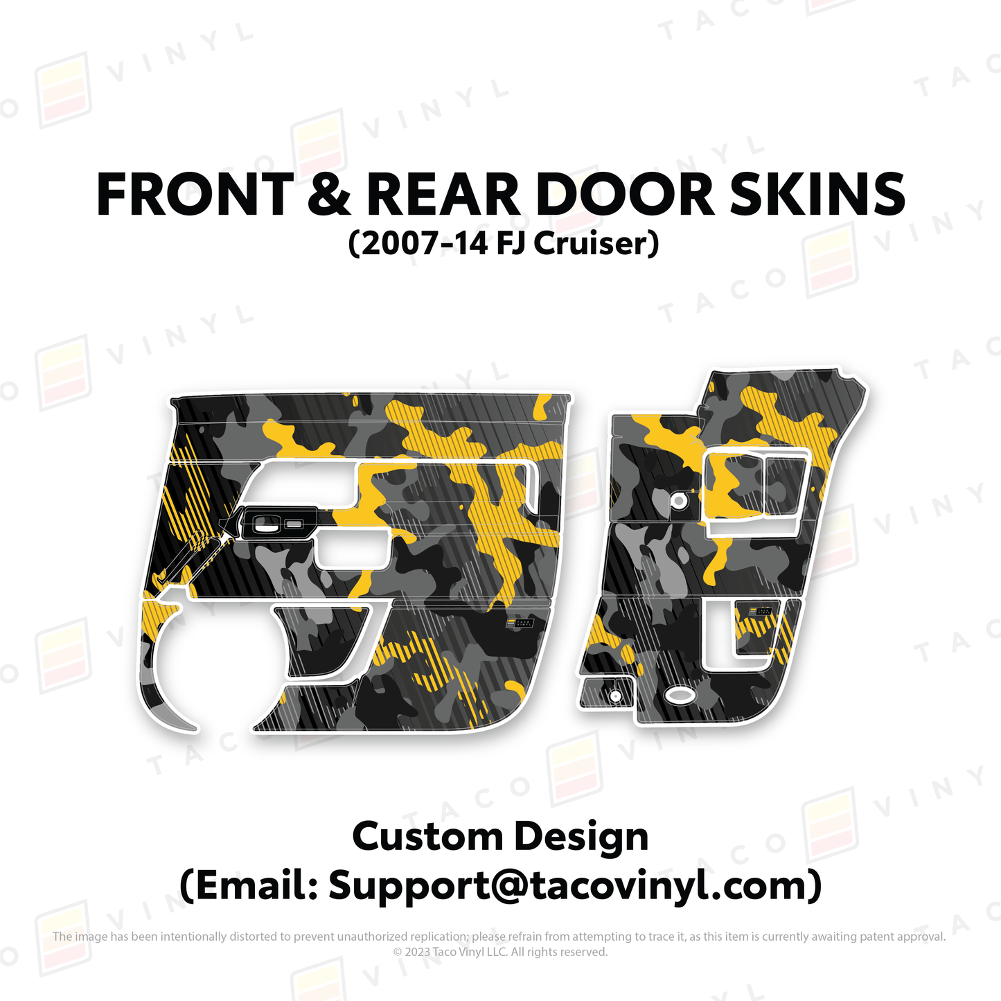 FJ Cruiser Door Skins