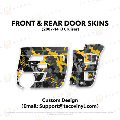 FJ Cruiser Door Skins