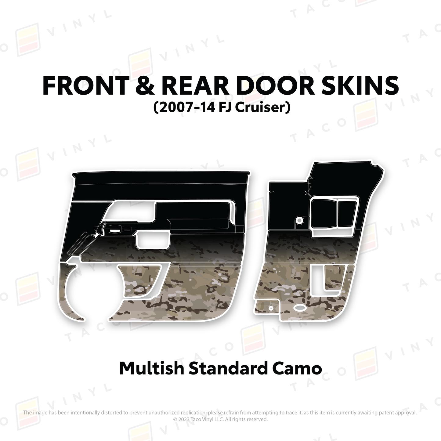 FJ Cruiser Door Skins
