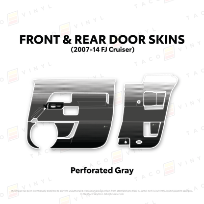 FJ Cruiser Door Skins