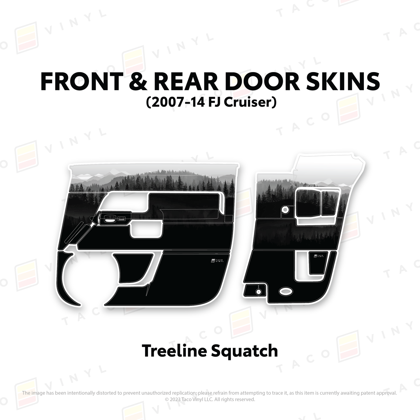 FJ Cruiser Door Skins