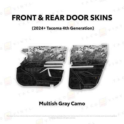 2024+ Tacoma Door Skins