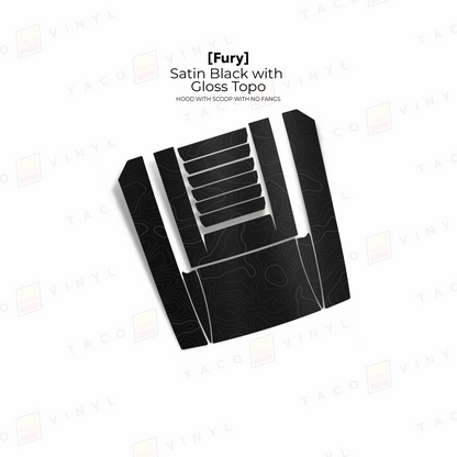 2024+ Tacoma/2025+ 4Runner Fury Hood Scoop Stamp