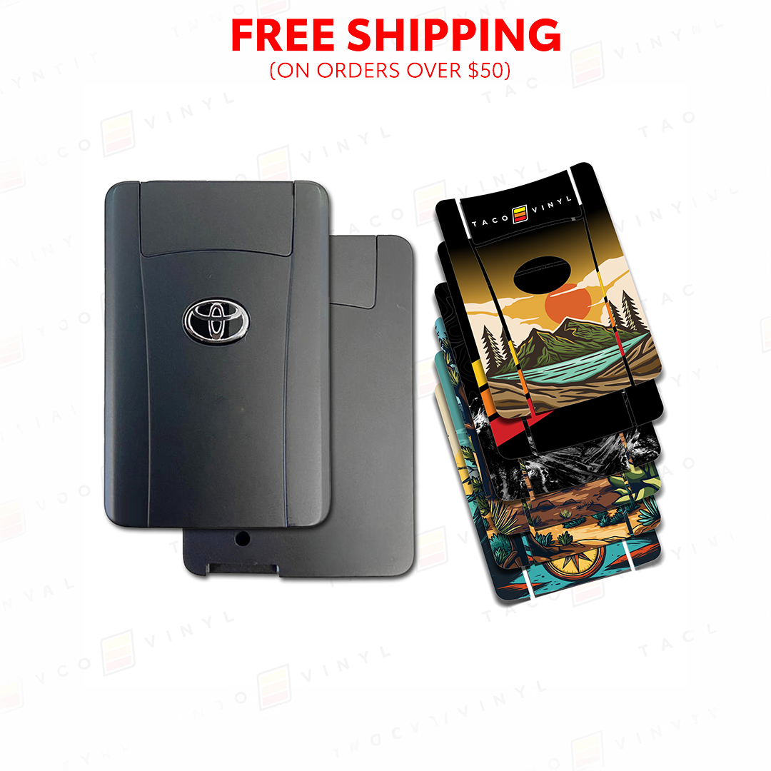 Toyota Slim Card Key Fob Decals (HYQ14CBP)