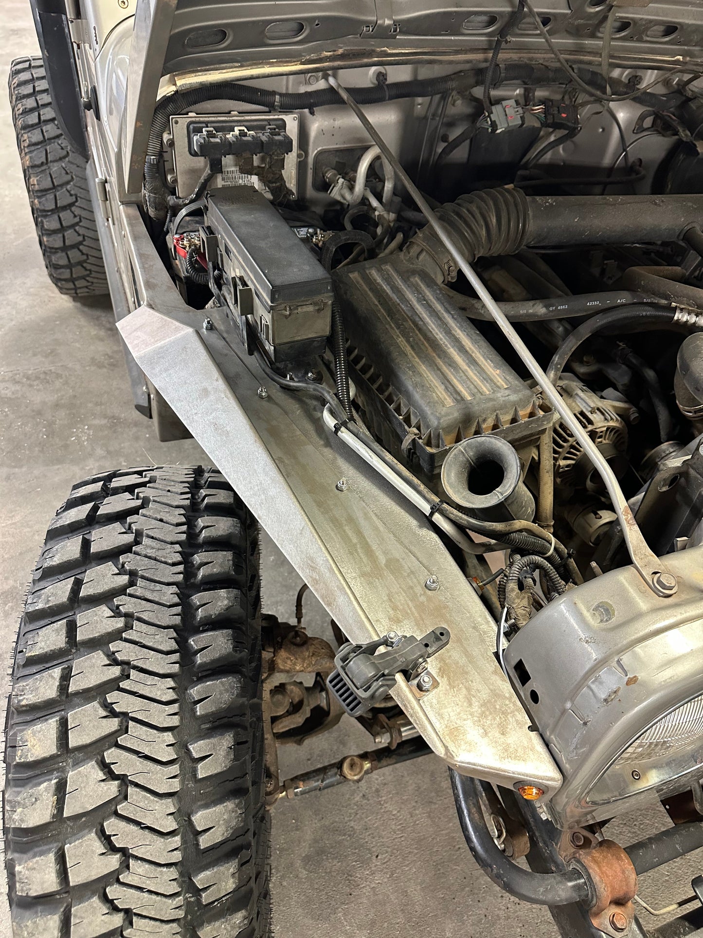 Diamond Series Comp Style Inner Fenders for Jeep TJ Wrangler