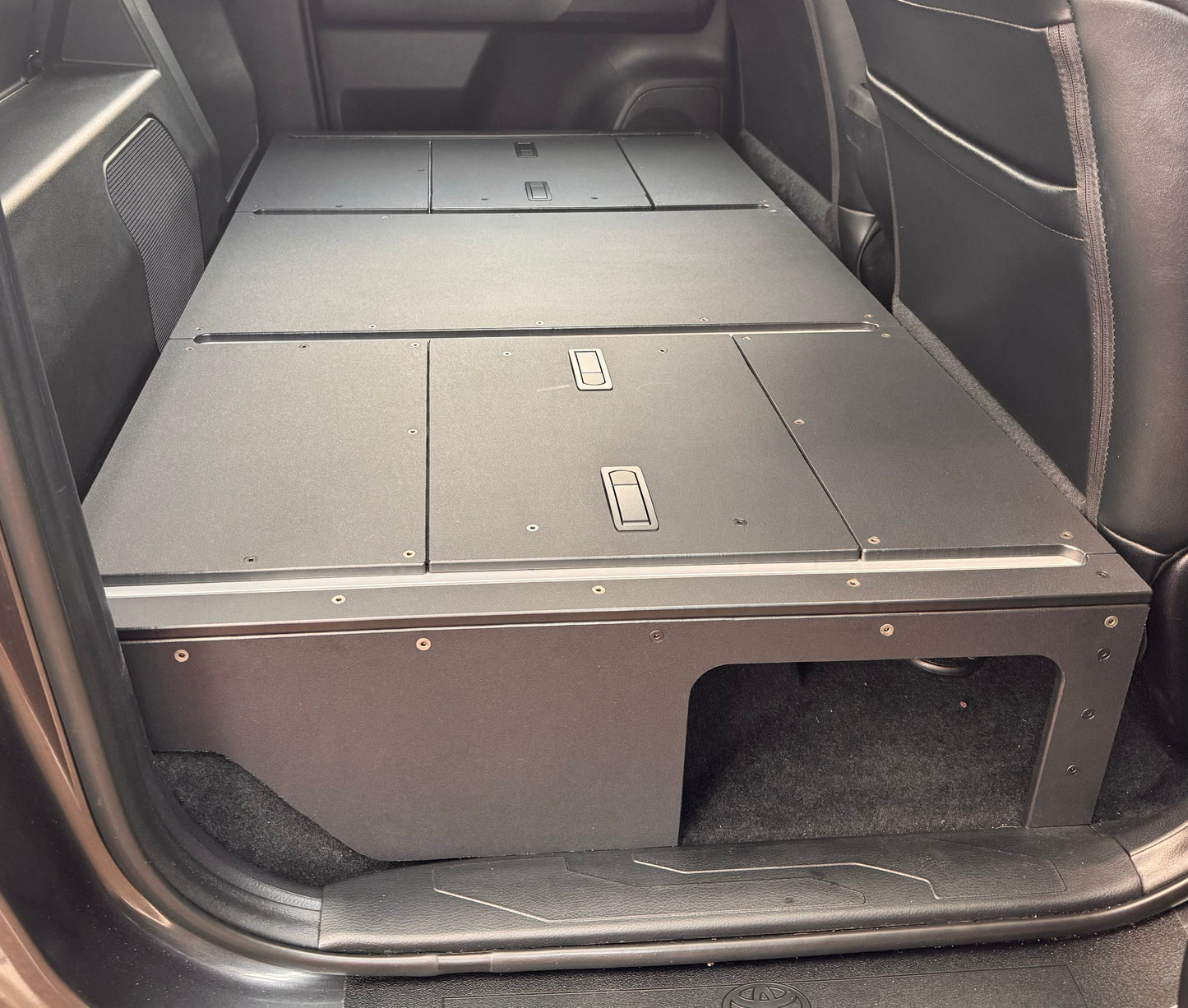 Rear Seat Delete Kit Toyota Tacoma 3rd Gen.