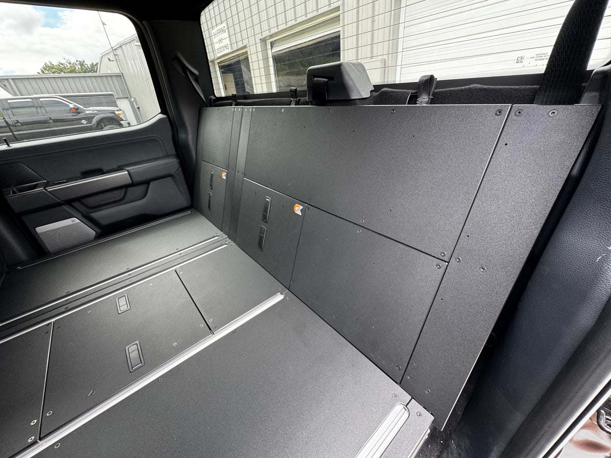 CargoKits Rear Seat Delete 14th Gen. Ford F-Series (150-350) SuperCrew