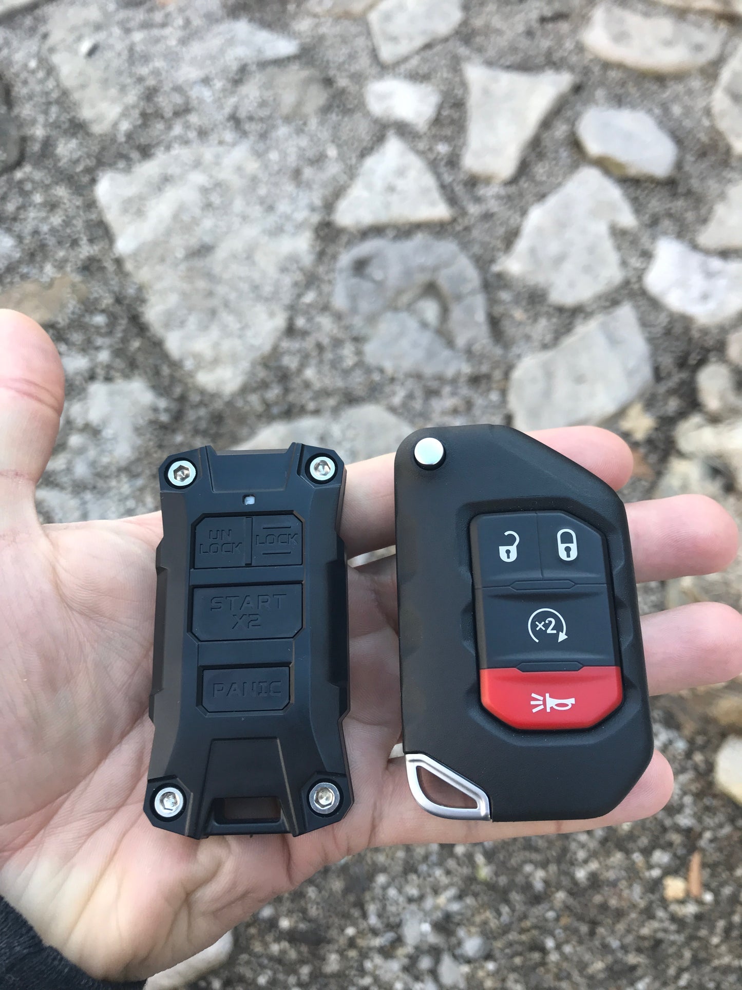 Jeep Key Fob for 2018+ JL or JT (AJT IF017)