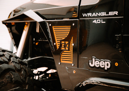 Diamond Series High Clearance Front Fenders for Jeep TJ Wrangler