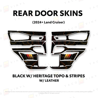 2025+ Land Cruiser 250 Door Skins
