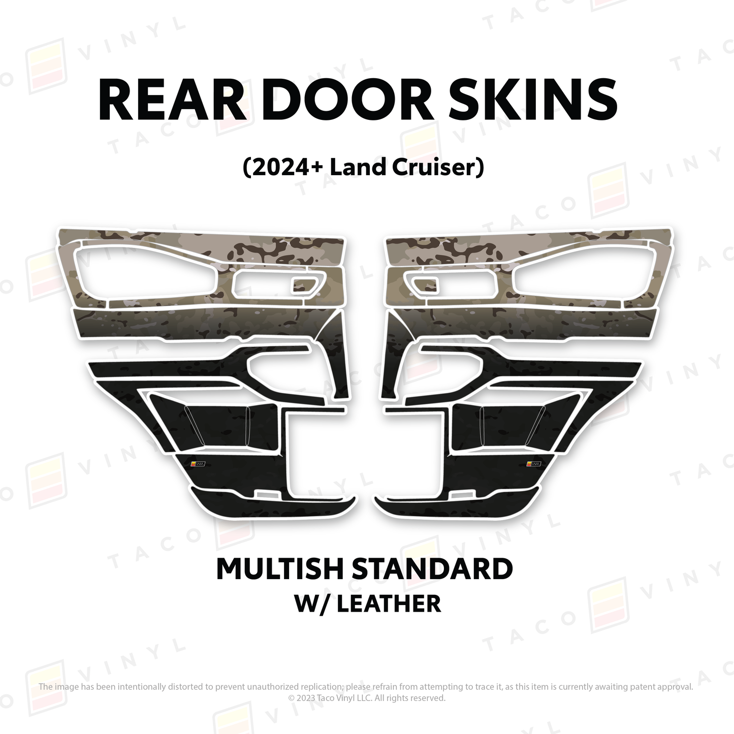 2025+ Land Cruiser 250 Door Skins