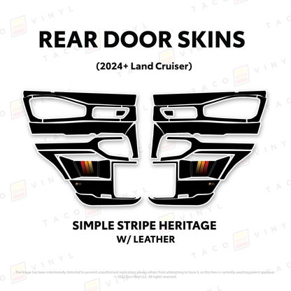 2025+ Land Cruiser 250 Door Skins