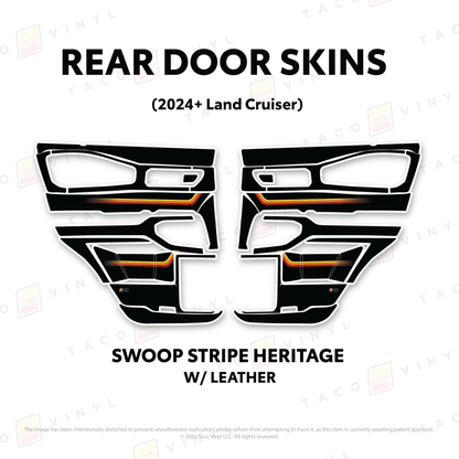2025+ Land Cruiser 250 Door Skins
