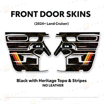2025+ Land Cruiser 250 Door Skins