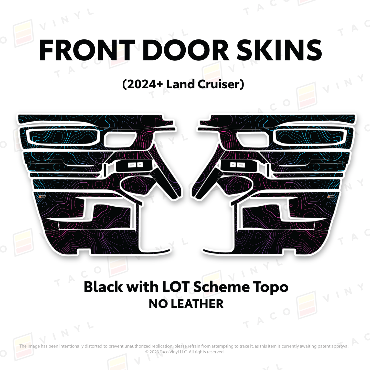 2025+ Land Cruiser 250 Door Skins