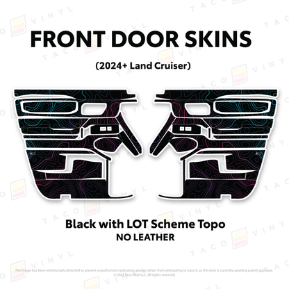 2025+ Land Cruiser 250 Door Skins