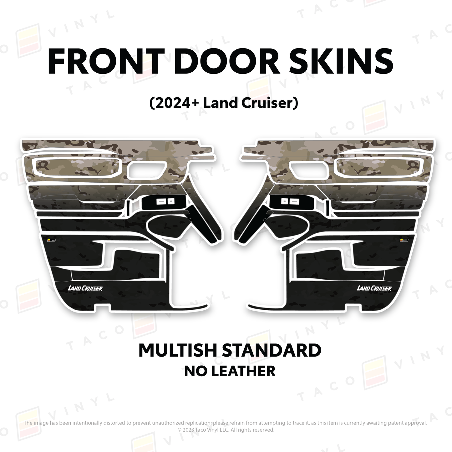2025+ Land Cruiser 250 Door Skins