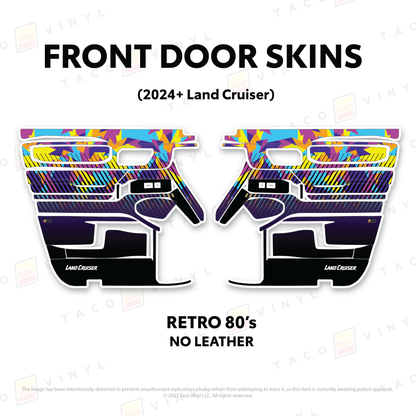 2025+ Land Cruiser 250 Door Skins