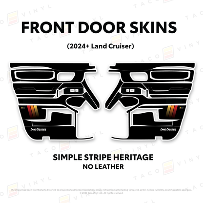 2025+ Land Cruiser 250 Door Skins
