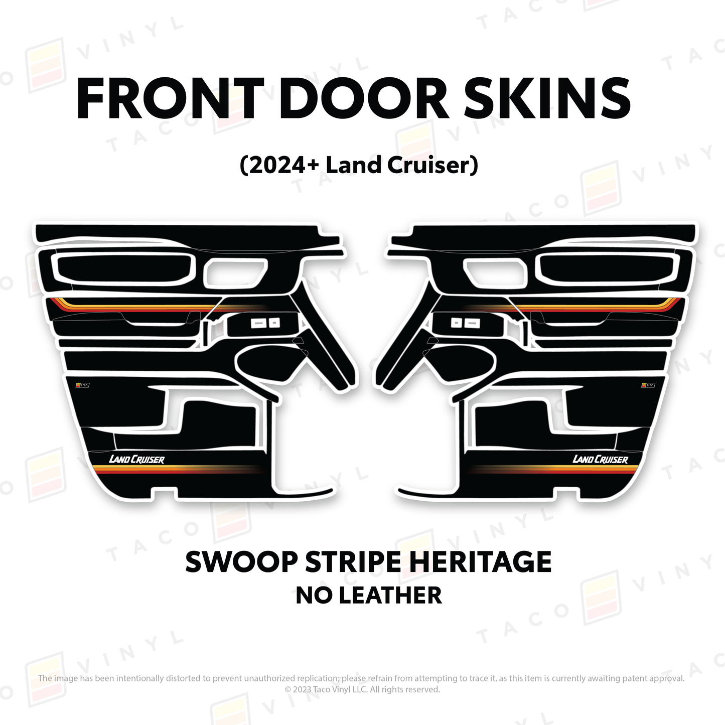 2025+ Land Cruiser 250 Door Skins
