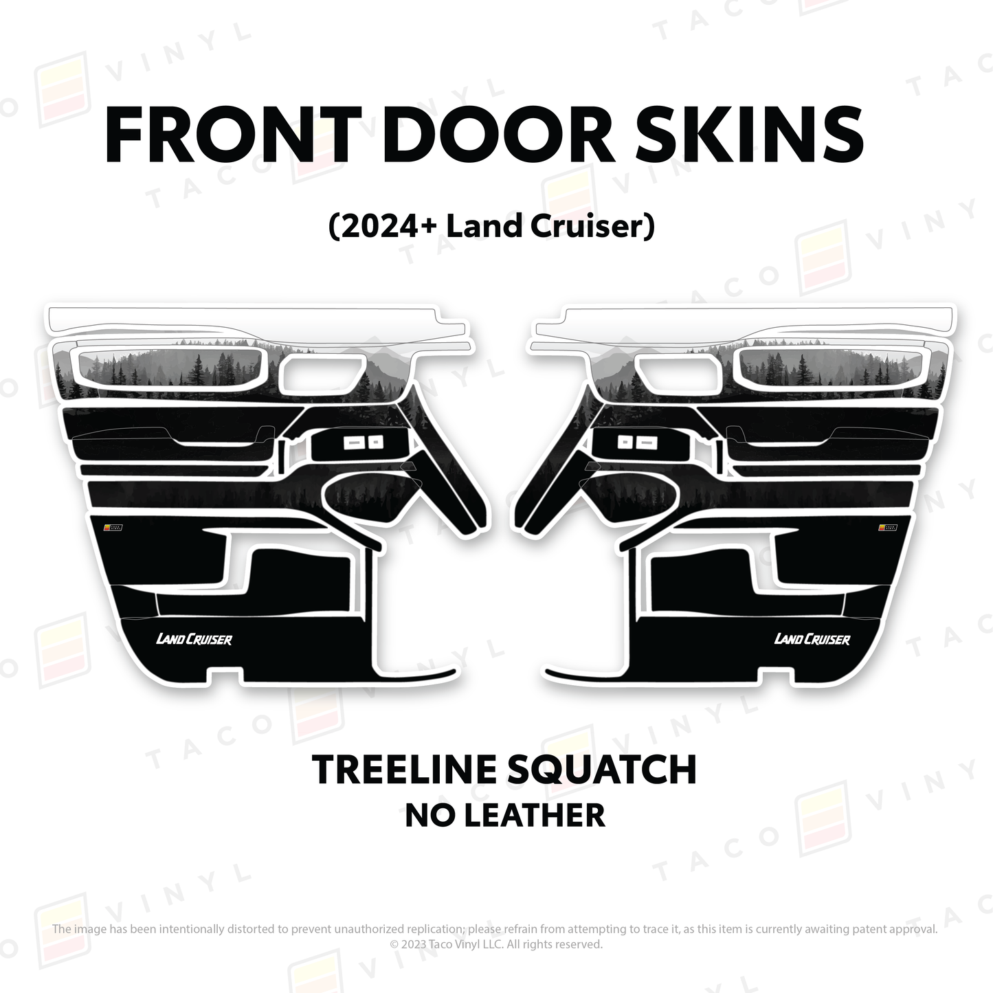 2025+ Land Cruiser 250 Door Skins