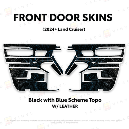 2025+ Land Cruiser 250 Door Skins