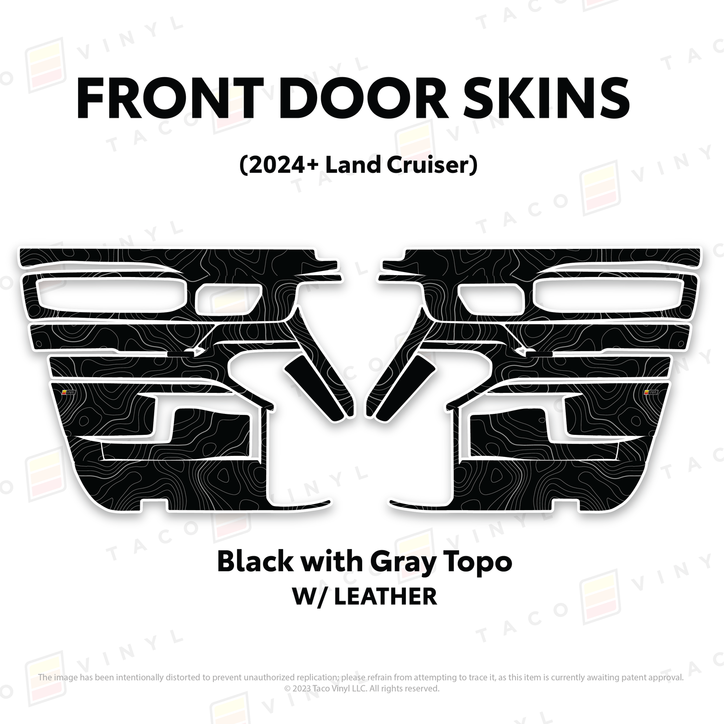 2025+ Land Cruiser 250 Door Skins