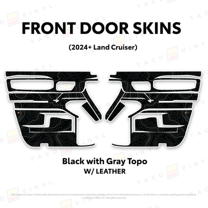 2025+ Land Cruiser 250 Door Skins