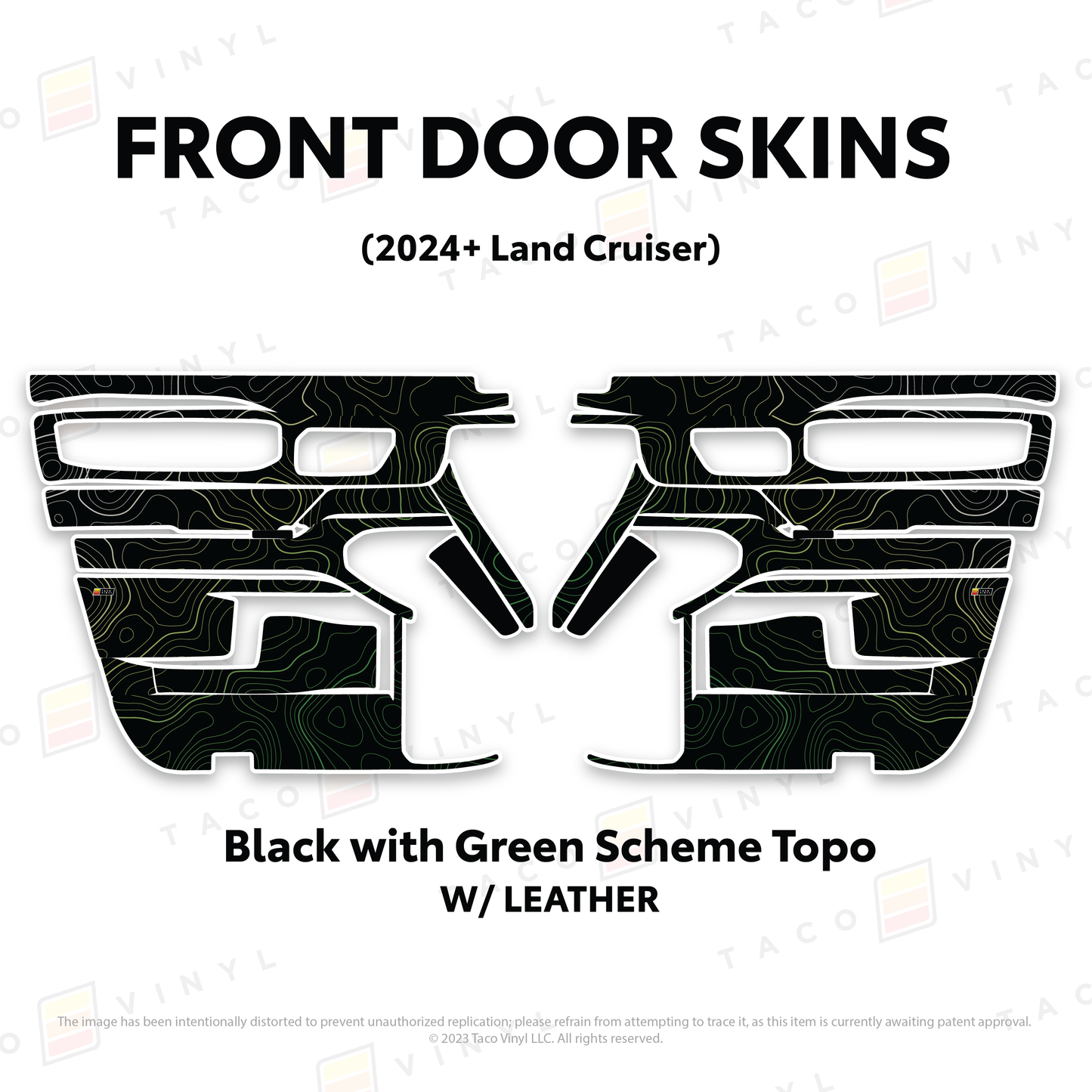 2025+ Land Cruiser 250 Door Skins